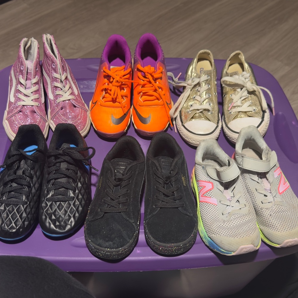 Kids Sneaker Bundle - 4 Pairs